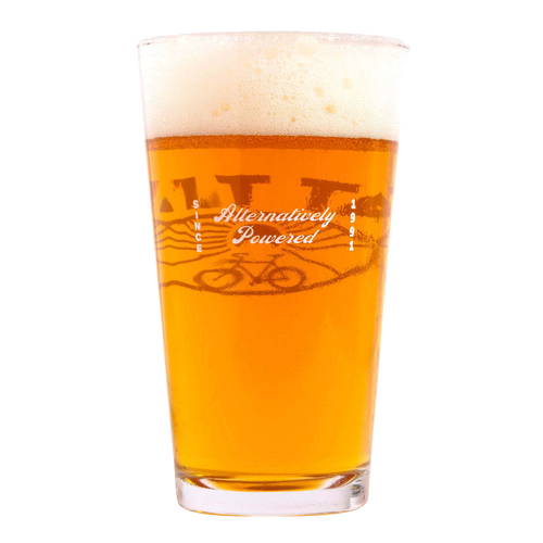 Fat Tire Pint Glass