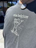 New Belgium Hop Skater Cropped T-Shirt