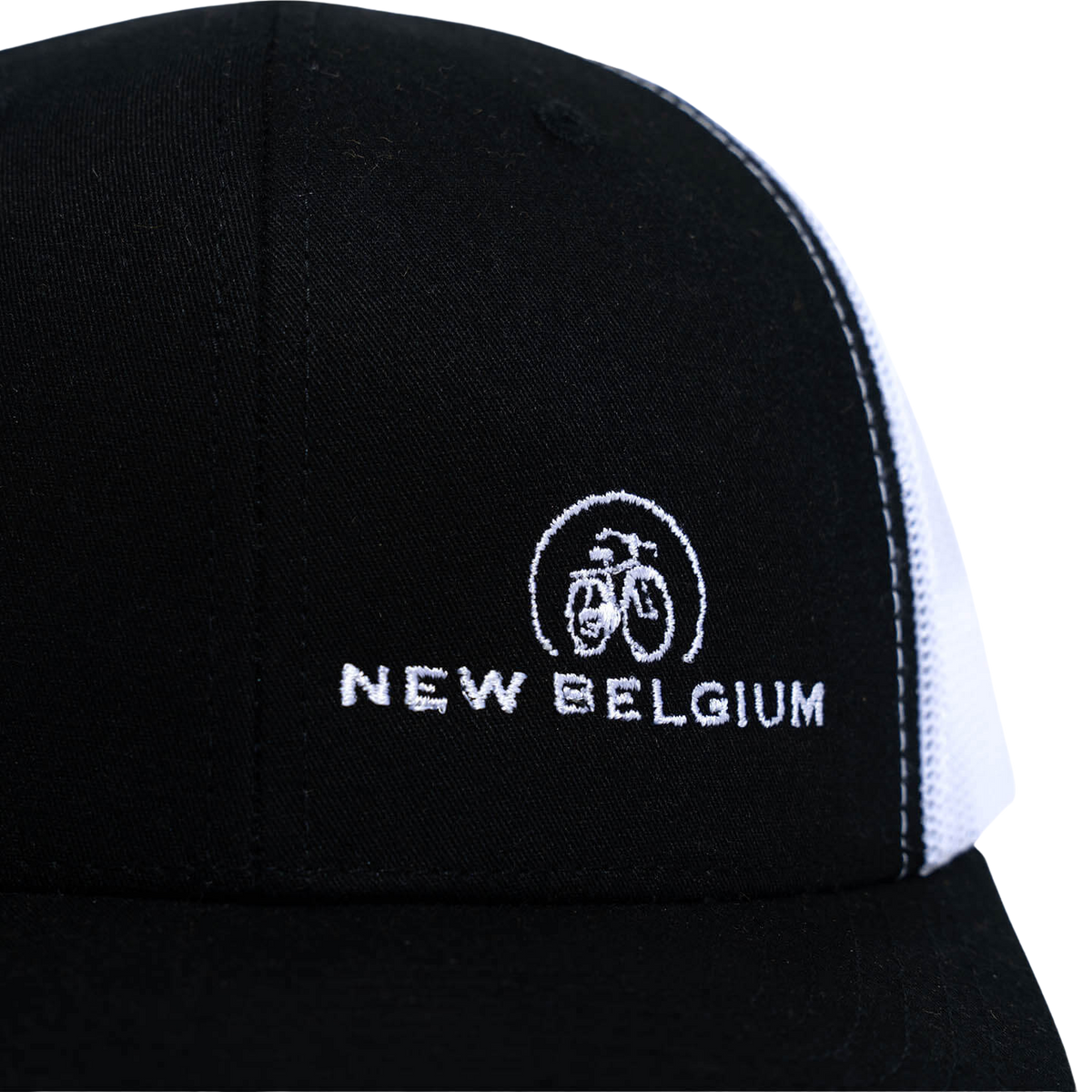 New Belgium Black Trucker Hat