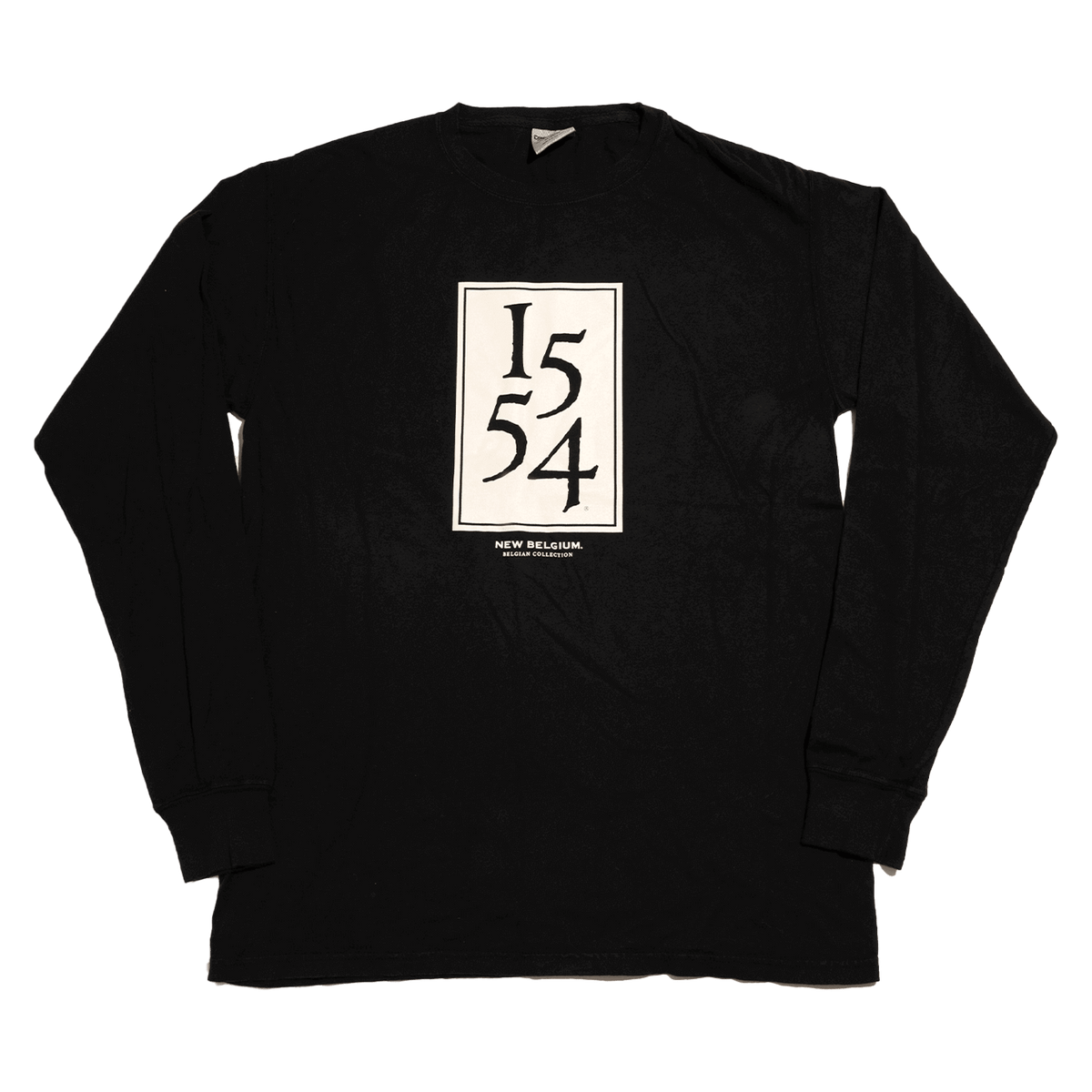 New Belgium 1554 black lager long sleeved shirt