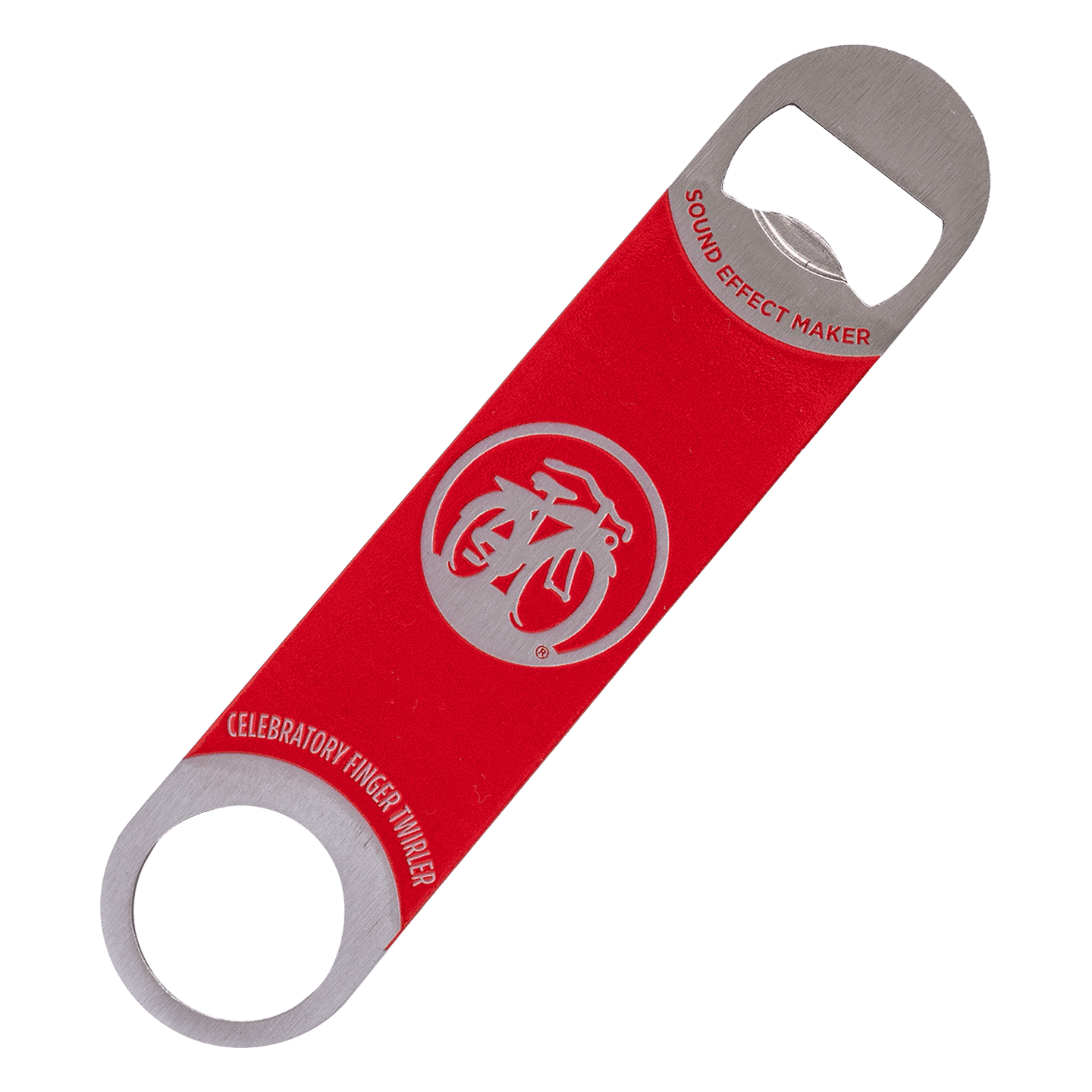 New Belgium large bottle opener red