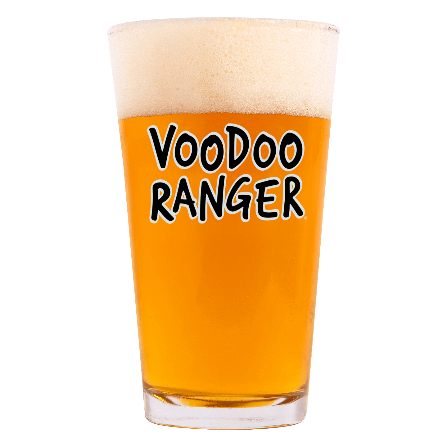 Voodoo Ranger pint glass new belgium