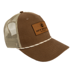 New Belgium Brown Canvas Rope Hat