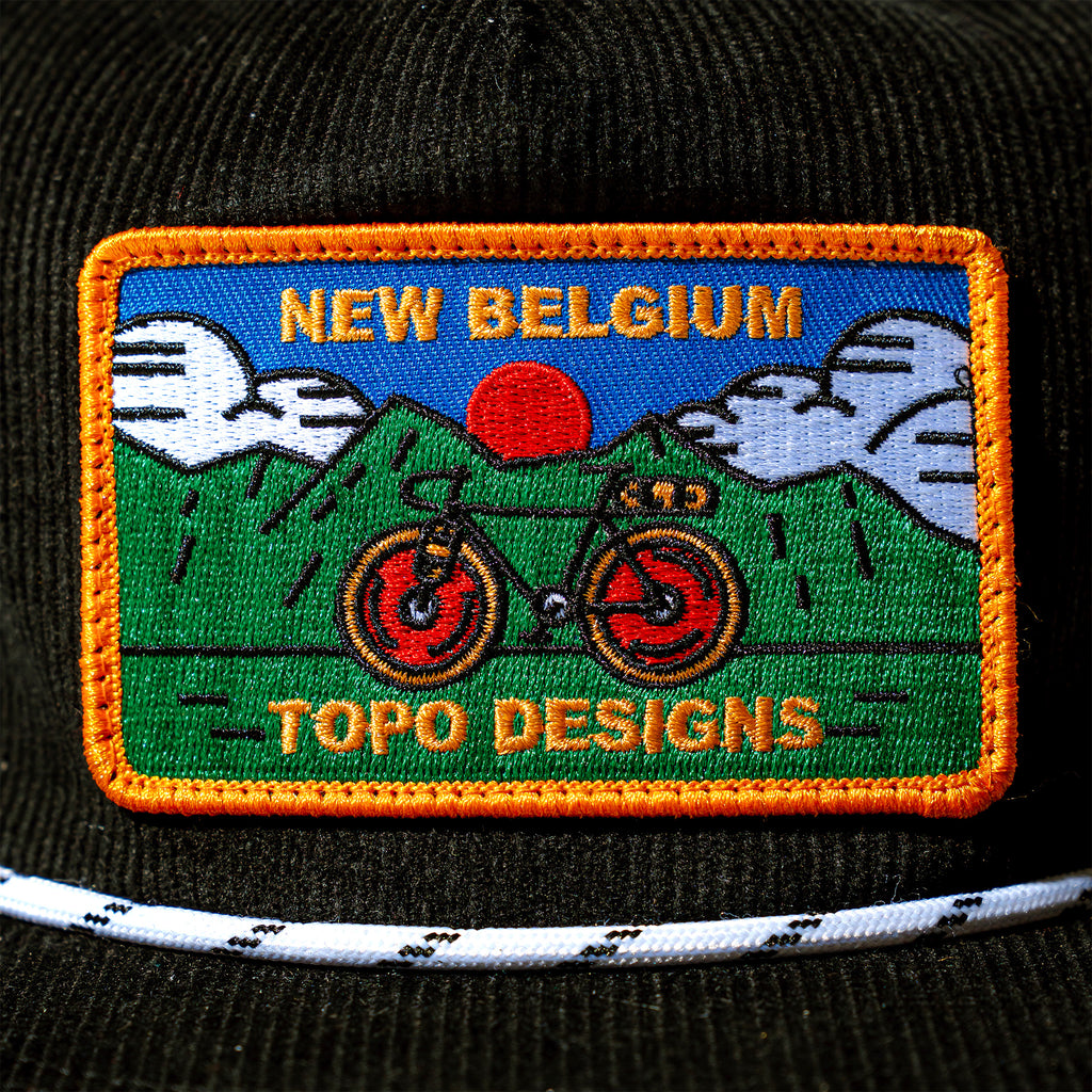 New Belgium X Topo Designs Corduroy Trucker Hat
