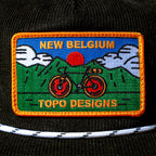 New Belgium X Topo Designs Corduroy Trucker Hat