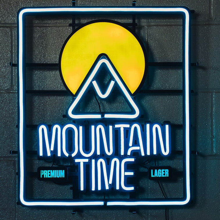 Mountain Time LEON Sign