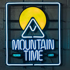 Mountain Time LEON Sign