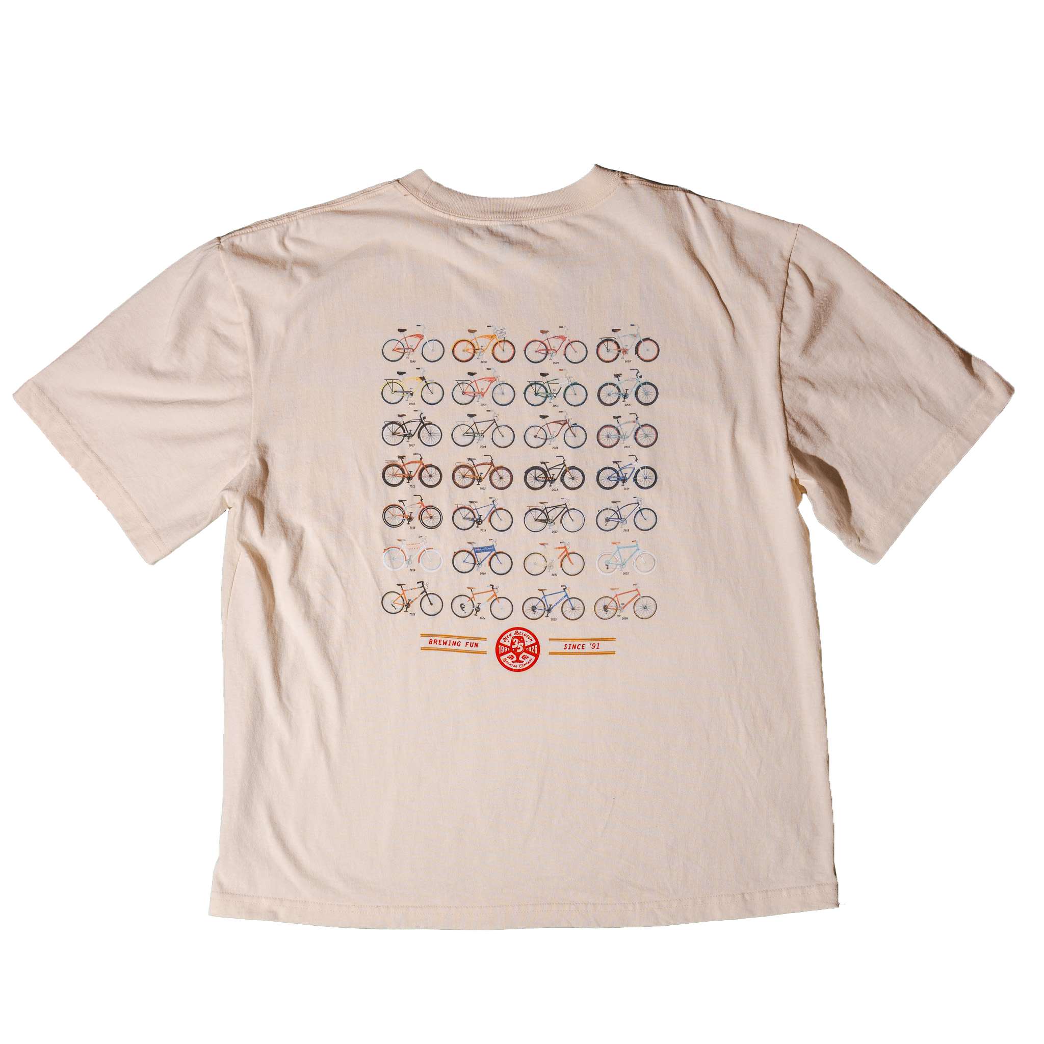 New Belgium 35th Anniversary Bike T-Shirt