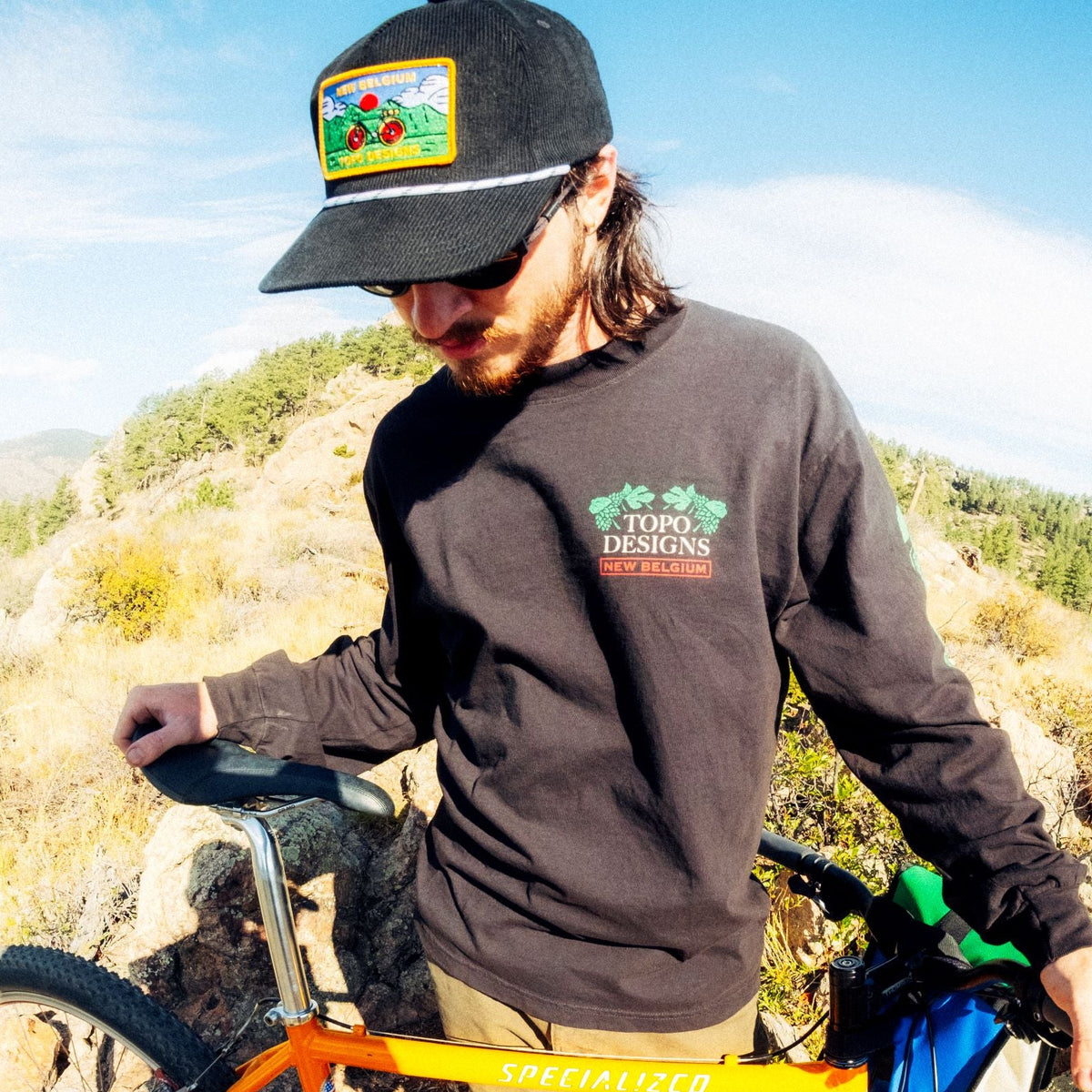 New Belgium X Topo Designs Corduroy Trucker Hat