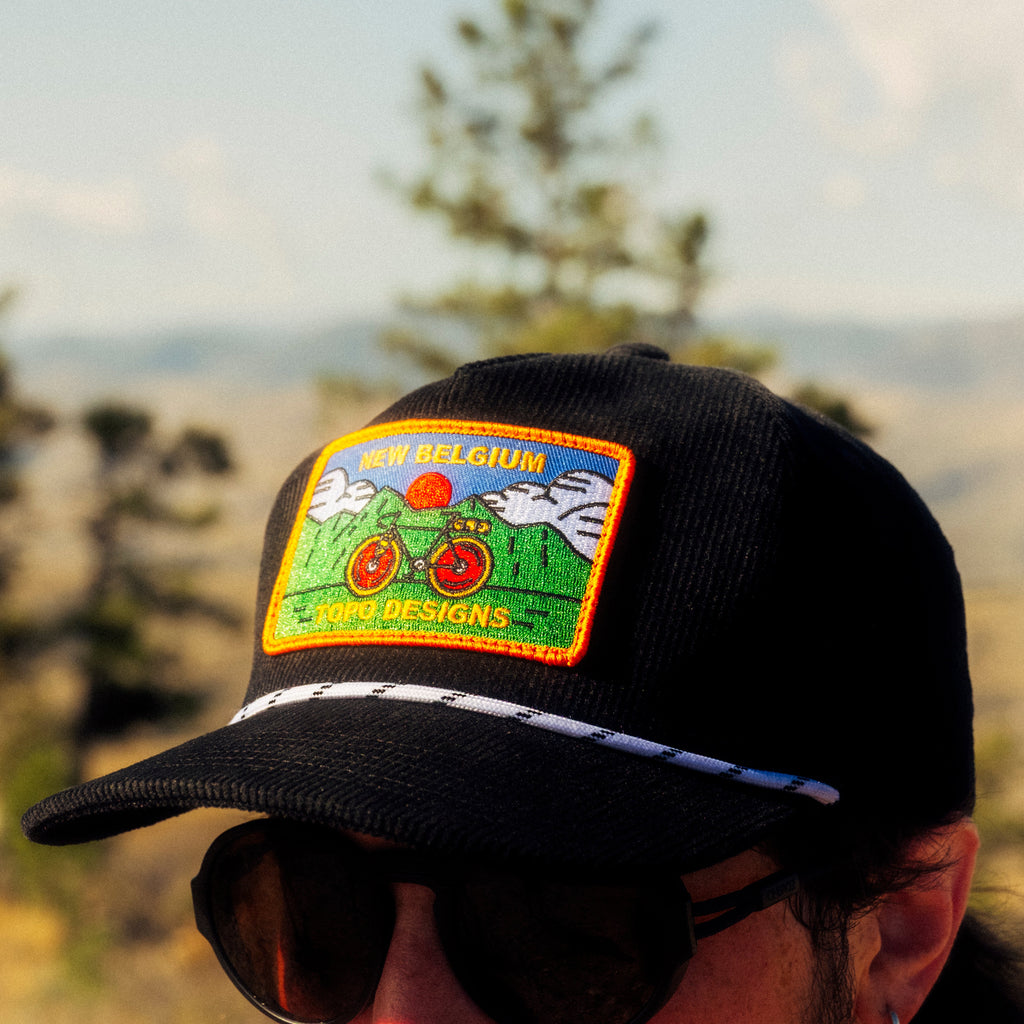 New Belgium X Topo Designs Corduroy Trucker Hat