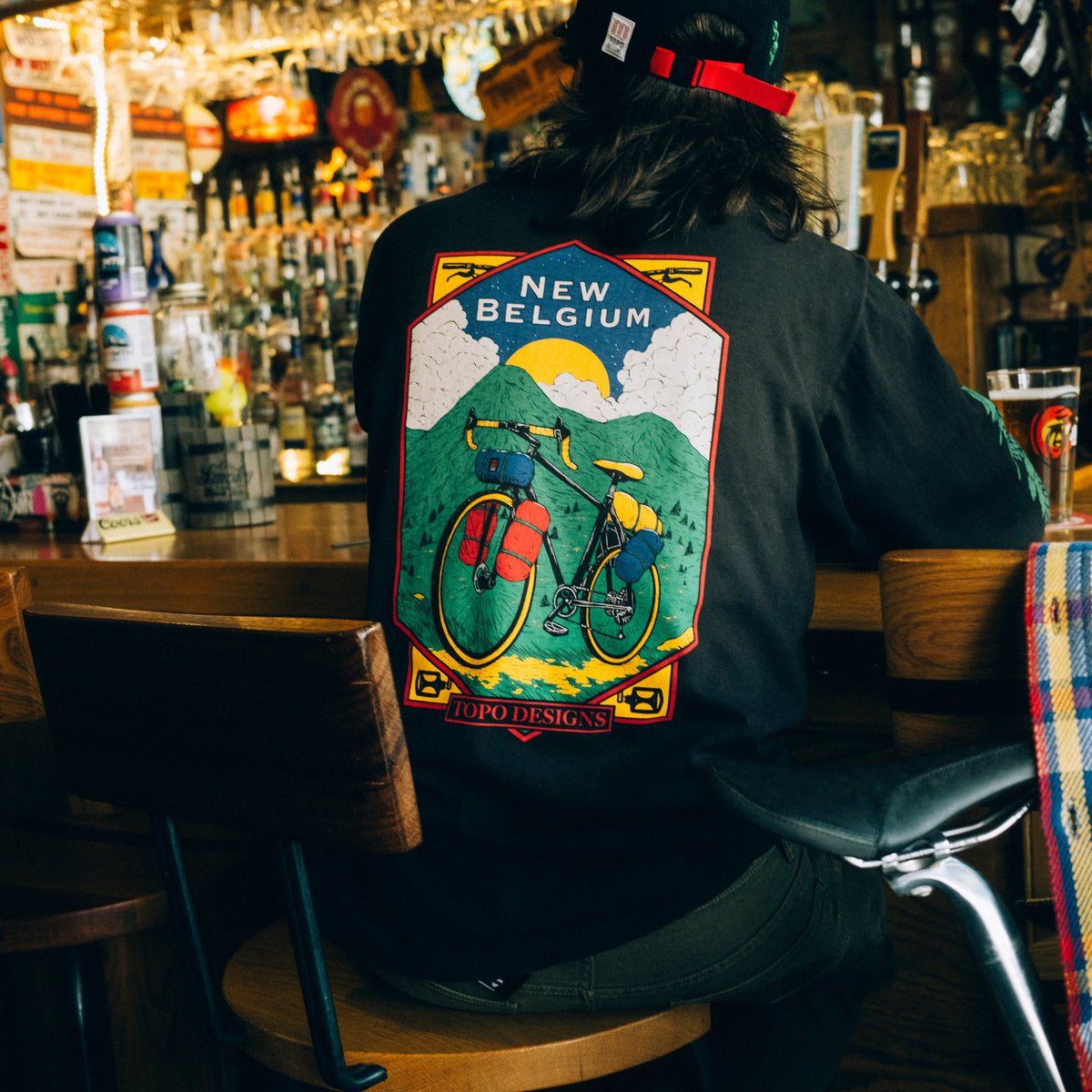 New Belgium X Topo Designs Long Sleeve Shirt
