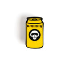 Yellow beer can jibbitz 