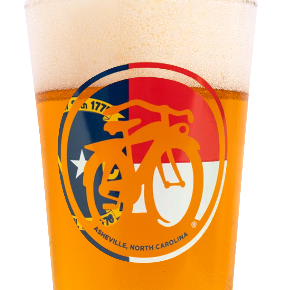 New Belgium North Carolina Pint Glass