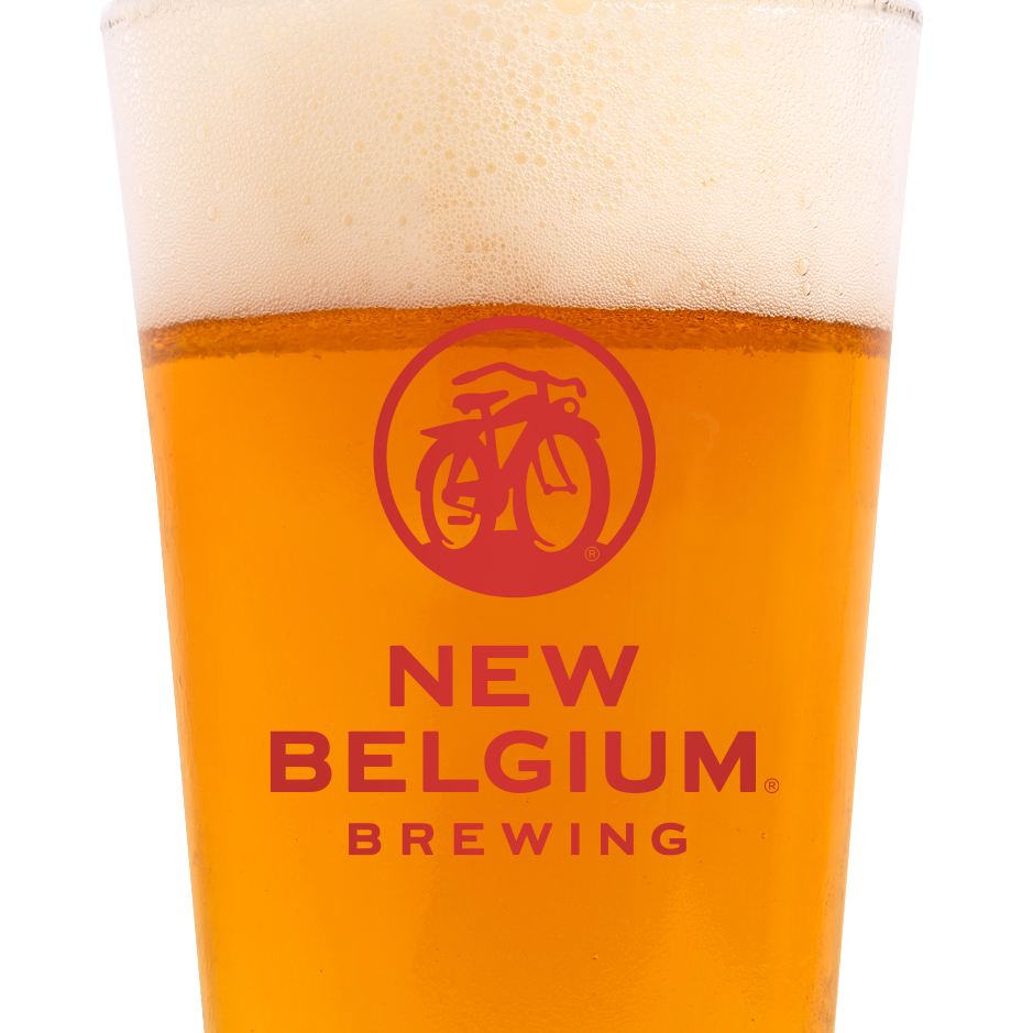 New Belgium Pint Glass