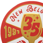 New Belgium 35th Anniversary Tacker