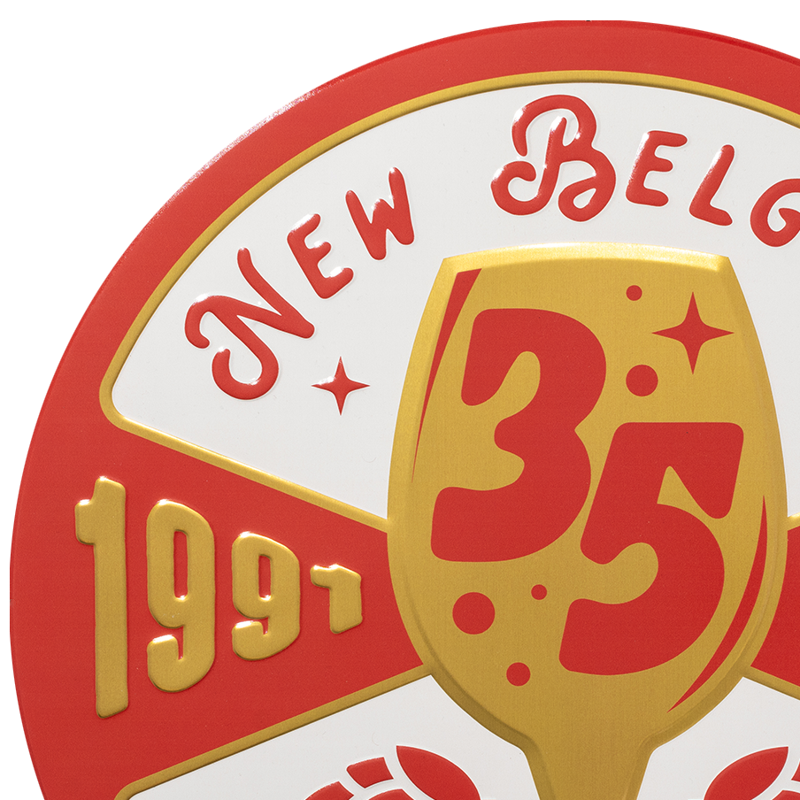 New Belgium 35th Anniversary Tacker