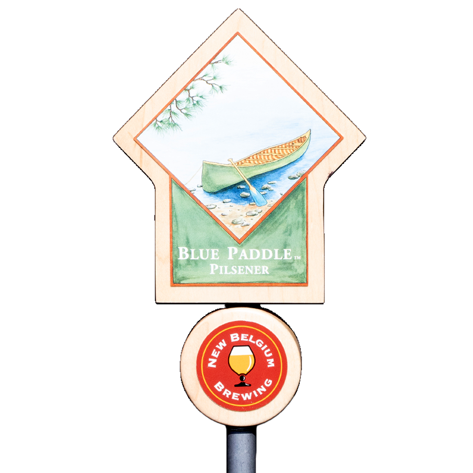 Blue Paddle Original Tap Handle