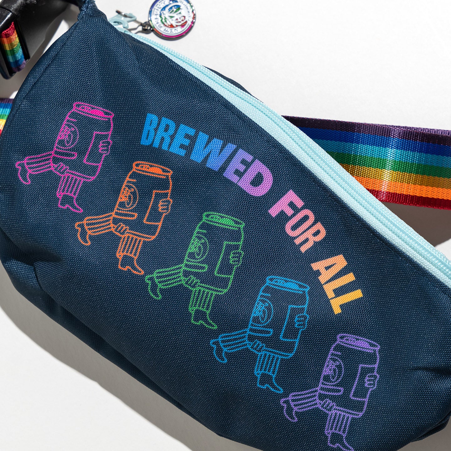 New Belgium Brewed For All Crossbody Bag