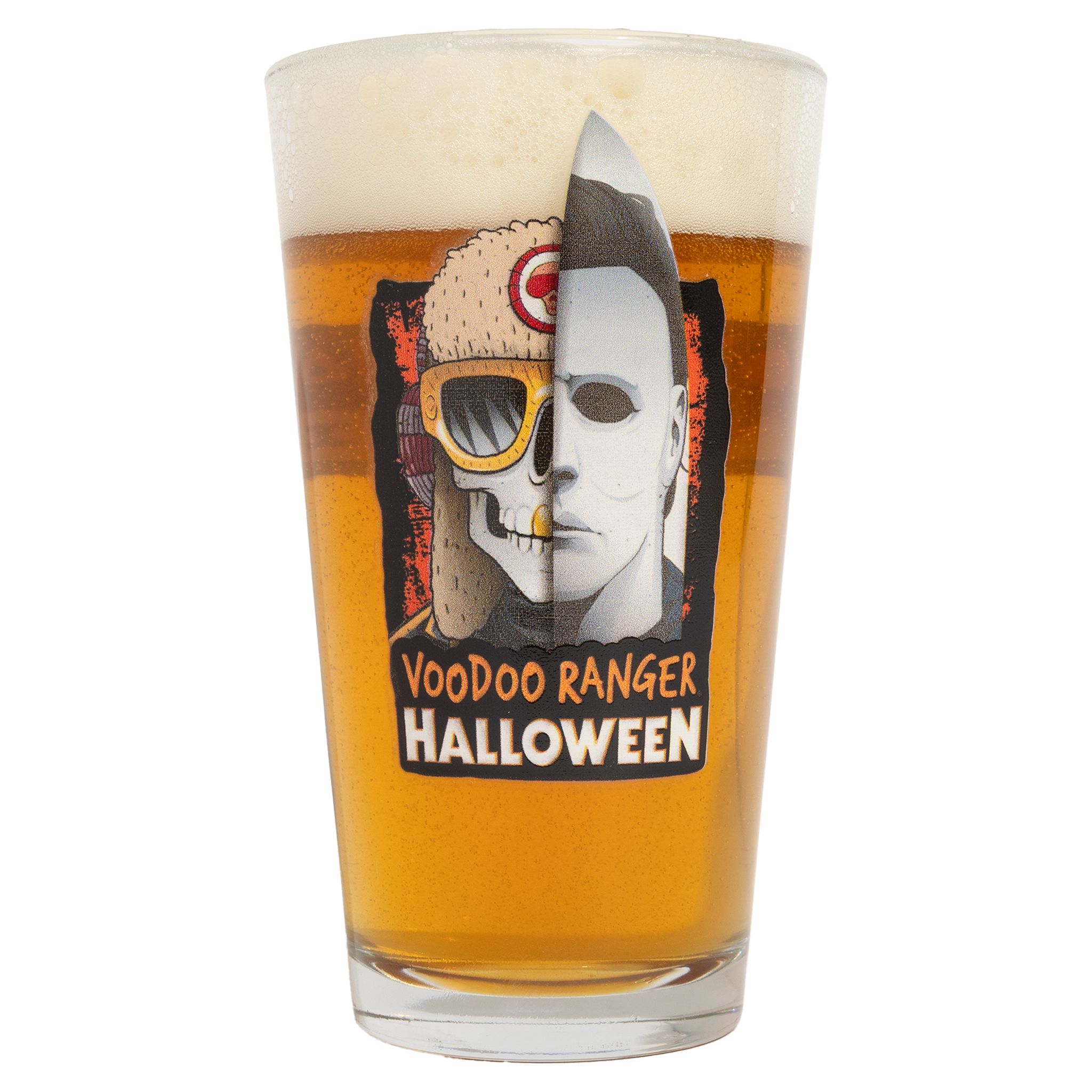 Voodoo Ranger Halloween Pint Glass