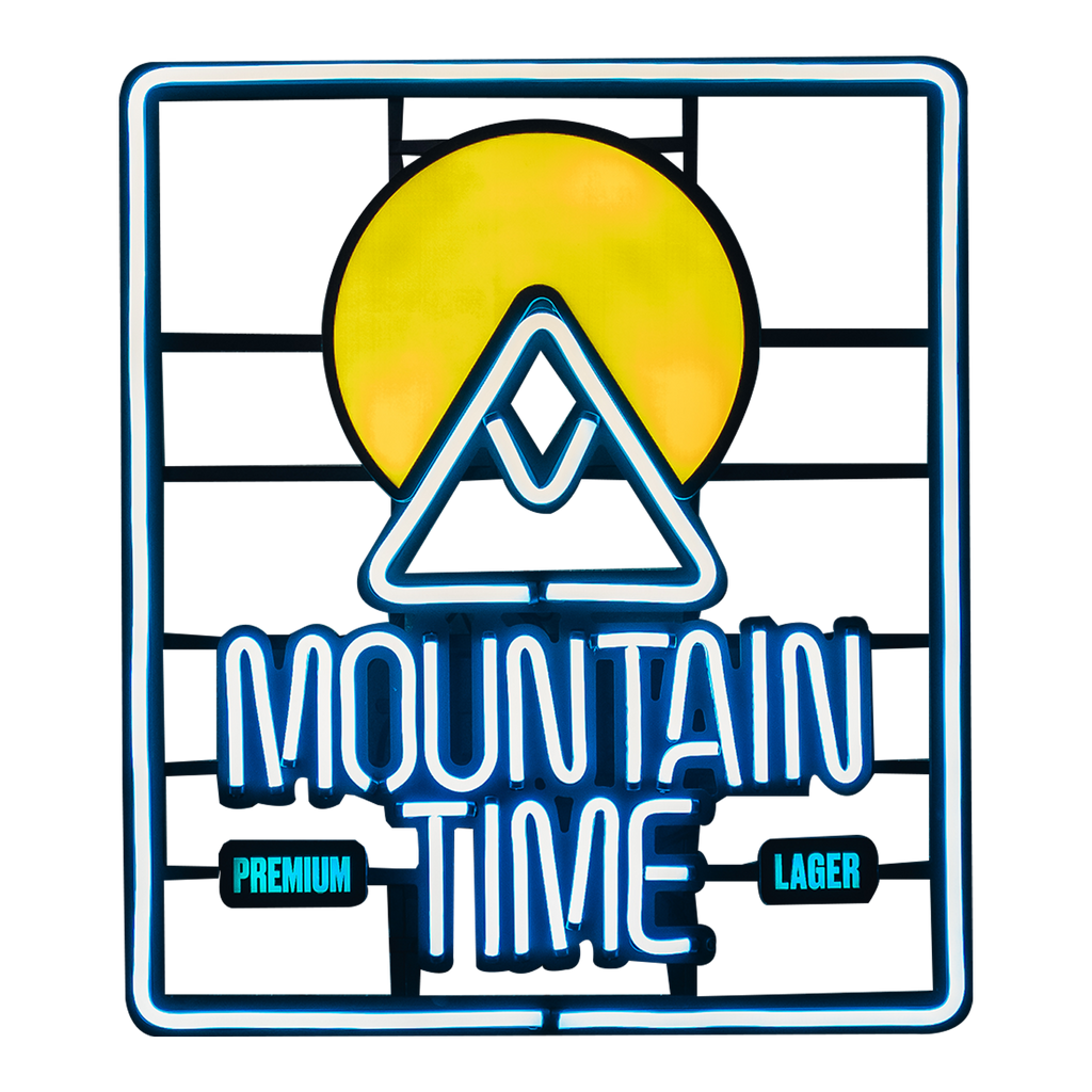 Mountain Time LEON Sign
