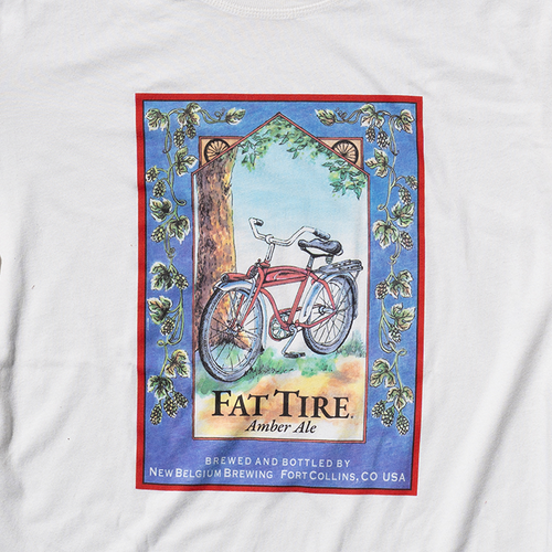 Fat Tire Original Watercolor 35th Anniversary T-Shirt