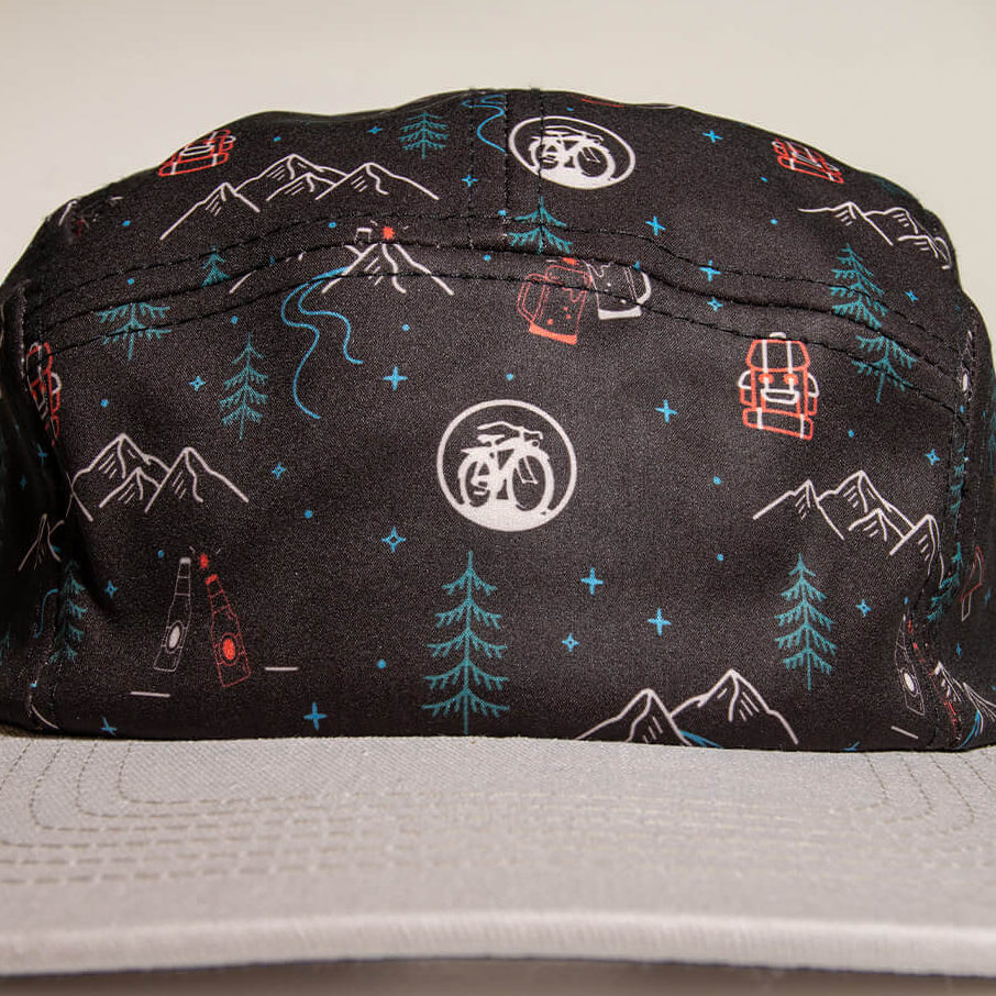nbb Merch 7 panel Hat Detail 1