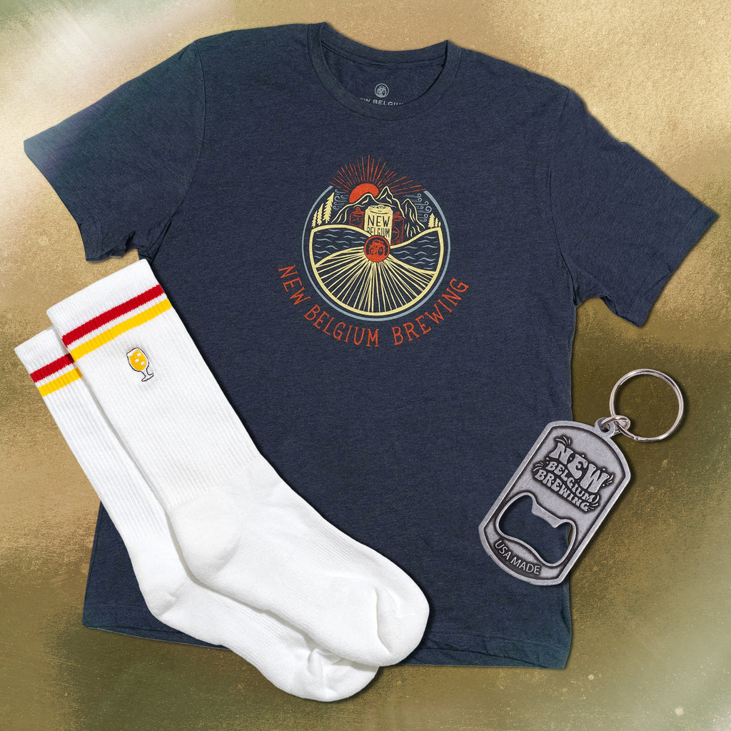 New Belgium T-Shirt Gift Set