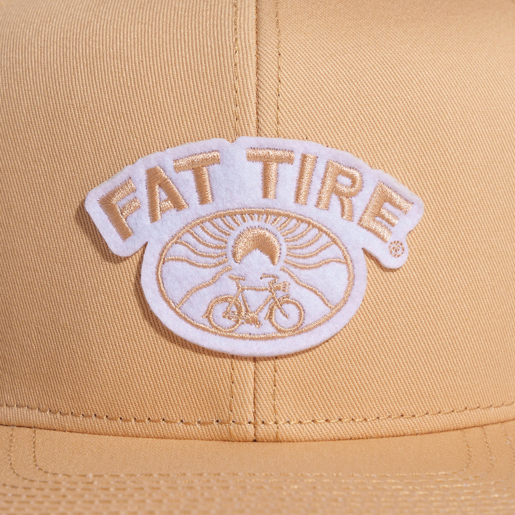 Fat Tire Felt Khaki Hat