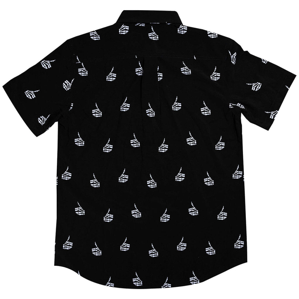 newbelgium 2023 merch voodoo skull hand button down IMG 2