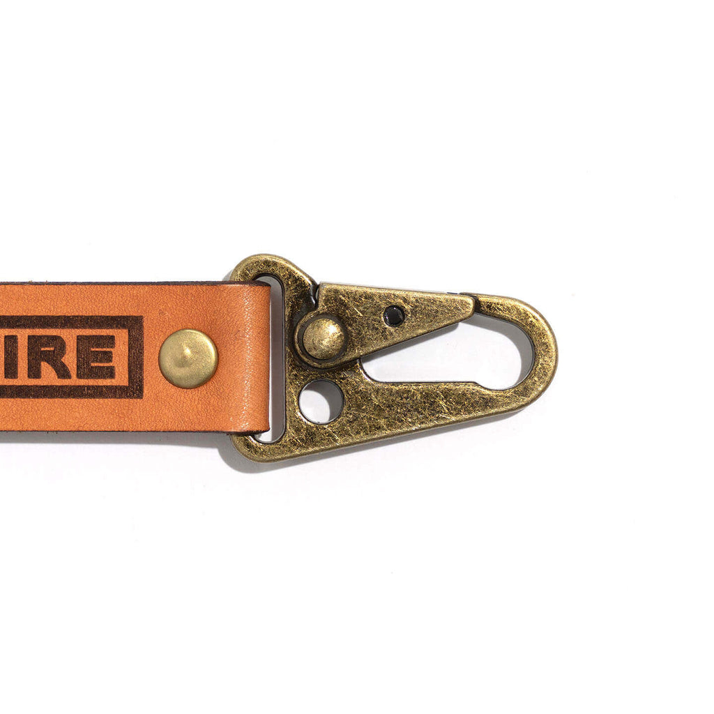 newbelgium merch 2022 fat tire leather key clip IMG 2