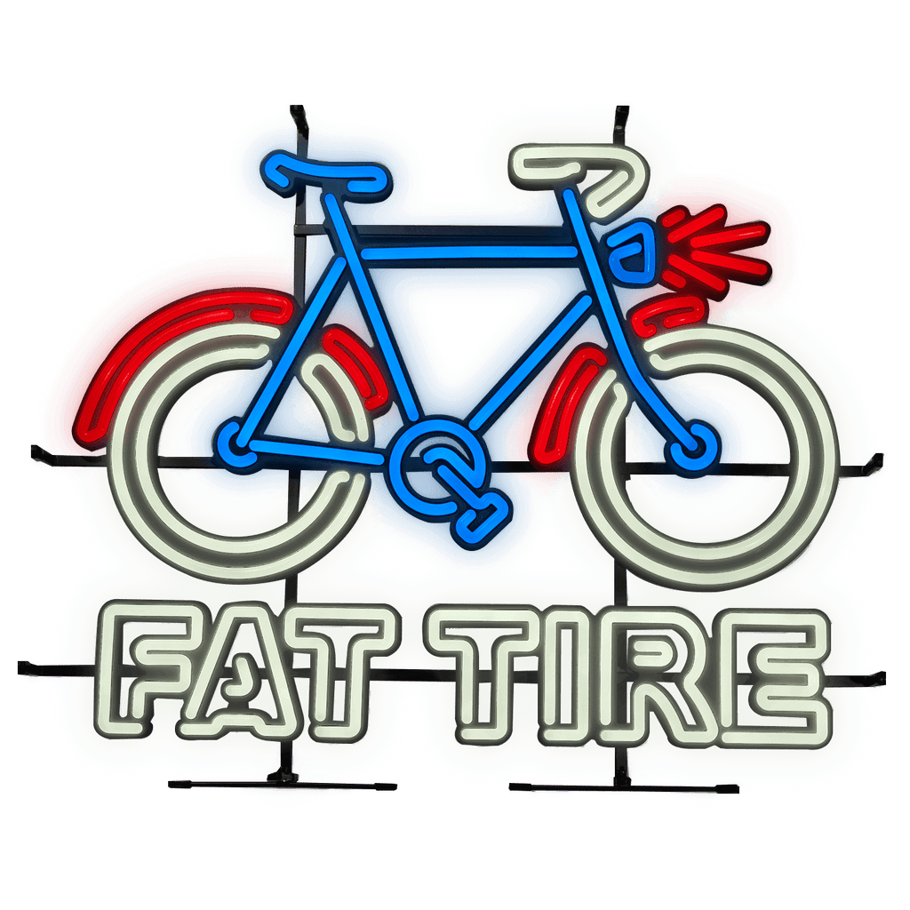 newbelgium merch 2022 fat tire leon sign glow 1440w