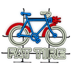newbelgium merch 2022 fat tire leon sign glow 1440w