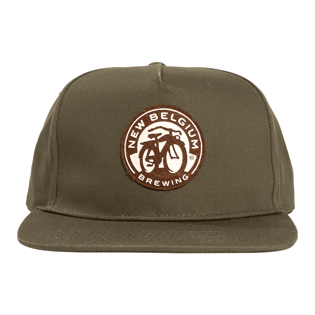 newbelgium merch 2023 logo green hat 1440w
